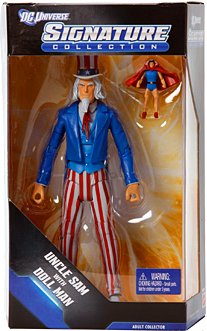 Uncle Sam with Doll Man Figures