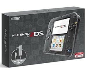 ニンテンドー2DS クリアブラック