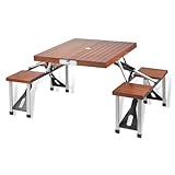 Picnic at Ascot Portable Picnic Table Set with Storage Case