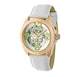Android Women's Concept T40 Skeleton Automatic Leather Strap Watch