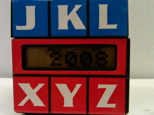 Click To Rubik's Cube Clock, Digital Clock, date, & whether Details...