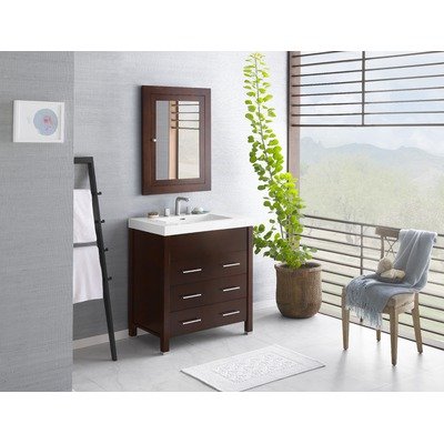 Kali 32 Wood Vanity Dark Cherry