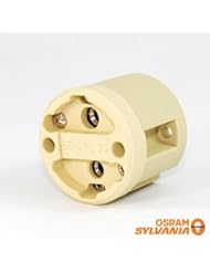 Home Improvement: OSRAM SYLVANIA G22 Socket lamp holder - No Leads - Osram Sylvania