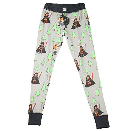 LazyOne Womens May The Forest Be With You PJ Leggings