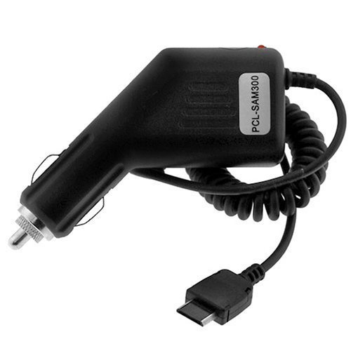 Samsung SPH-M800 INSTINCT Phone Red LED Car/Vehicle Charger! Quality light weight and convenient car charger for your phone.(SPHM800)