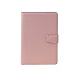 CaseCrown Amazon Kindle 2 Genuine Leather Opening Case with Interior Compartments - Light Pink