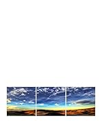 Wall Decor  Fotocuadro Tríptico Rulerbest