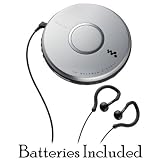 Buy Sony Portable Skip-Free CD Player Walkman with Clip Style Earbud Headphones, LCD Display,... 