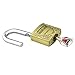 Mindy Padlock with Keys, 2-Inch Wide Body, 1-1/5-Inch Shackle, A4-50
