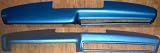 1971-1974 Dodge Charger Metallic Blue Dash Pad Cap Overlay B Metalilic Blue Restores the original factory part