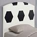 Twin Size Kid Headboard with Soccerball Design