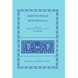 aristotelis metaphysica greek language edition