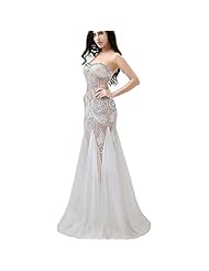 Beaded Cocktail Tulle Prom Dress/Wedding Party Dress 