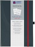 Produkt-Bild: Avery Dennison Zweckform 7027 Notizbuch hardcover A5 gebunden kariert 80 Blatt