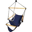 Hammaka 1031-HMKA Cradle Chair Blue, Wood