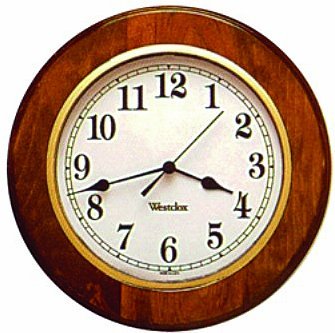 Deerfield quartz decorative wall clock 46081