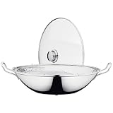 Review WMS 0798366040 / WMF 36cm Stainless Steel WOK 3 Piece Set