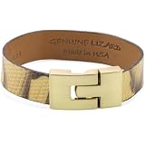 Leighelena Jigsaw Leopard Lizard Buckle Thin w