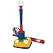 Franklin Sports Kids Baseball Tee - Tee Ball & Pop-a-Pitch Combo - MLB - 2-in-1 Super Star Batter Training Aid