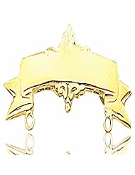 Masonic 10K Yellow Gold Brooches