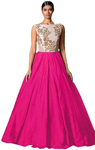 vaankosh fashion Women's Cotton Designer Lehenga Free Size Pink