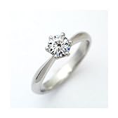 【送料無料・受注生産】 Pt プラチナダイヤモンド エンゲージリング 婚約指輪 0.4ct (0.40ct Dカラー SI1 3Excellent) GIA