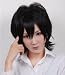 Blue Exorcist Okumura Phosphorus Takano Rebellious Lulu Repair Fairy Tail Black Cosplay Wig