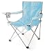 Folding camping chair with cup holder -navy