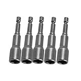 uxcell ヘックスソケットビット　レンチ　セット　ハンド　ツール　10 x 65mm　5個