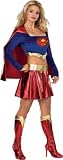 Angels Fancy Dress Female Deluxe Supergirl Costume, Size Medium