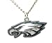 Philadelphia Eagles Logo Pendant Necklace - NFL Football Fan Shop Sports Team Merchandise