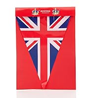 Plastic Coronation Union Jack Bunting