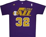 Utah Jazz Karl Malone 1988 Adidas Throwback Shirt