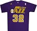 Search : Utah Jazz Karl Malone 1988 Adidas Throwback Shirt