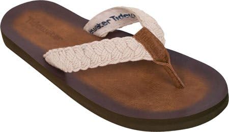 Tidewater Sandals Women's Camo,Brown/Green/Black,US 8 M