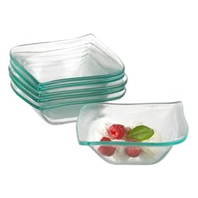 Verso La Musica 922266 Set 6 ciotole in vetro 13x13 cm Verso La Musica 922266 Set 6 ciotole in vetro 13x13 cm