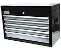 HOMAK BG02026503 27-Inch SE Series 5-Drawer Top Chest - Black/Gray