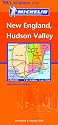 New England, Hudson Valley (Michelin Regional Maps)