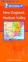 New England, Hudson Valley (Michelin Regional Maps)
