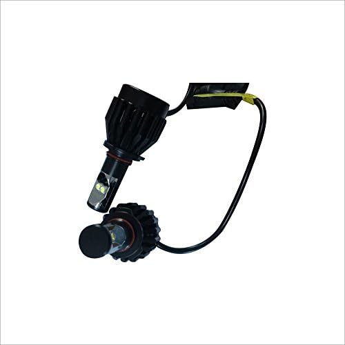 XLSHUAI H16 Headlight Bulbs, LED Headlight Conversion Kit/ 80w 8,000Lm 6K Cool White CREE - 1 Yr Warranty