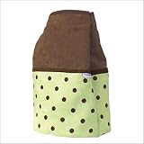 Hoohobbers Personalized Diaper Bag Backpack Personalized Diaper Bag Backpack in Green Dots Customize: Yes, Personalization: Embroidered - One Word