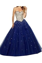 Junior Tulle  Lace Sweetheart  Ball Gown Quinceanera Dress 