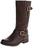 Naturalizer Women's Ballona Motorcycle Boot,Dark Brown,8.5 W US