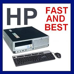 Fast HP DC7600 Desktop Computer Pentium 4 HT 3.2Ghz 2Gb 320Gb DVD/CDRW Keyboard/Mouse/Recovery CD included