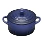 Le Creuset Stoneware Petite Casserole, Cobalt Blue