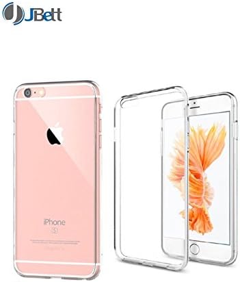 [Lifetime Replacement] iPhone 6s / 6 Case, JBett SOFT-FLEX Protective Rubber iPhone 6/6s Case Ultra Thin, SHOCKPROOF PREMIUM [Clear], Flexible Rubber Case - Ultra Slim Case for iPhone 6/6s (Clear)