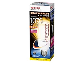 【クリックで詳細表示】東芝 LED電球 一般電球形 1070lm(電球色相当)TOSHIBA E-CORE(イー・コア)T形 全方向タイプ LDT10L-G/S： ホーム＆キッチン