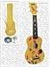 Mahalo Yellow Soprano Ukulele: 4 String Starter Ukelele + Uke Bag