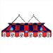 Imperial New Jersey Nets Licensed 40-Inch Rectangular Stained Glass Billiard Table Light