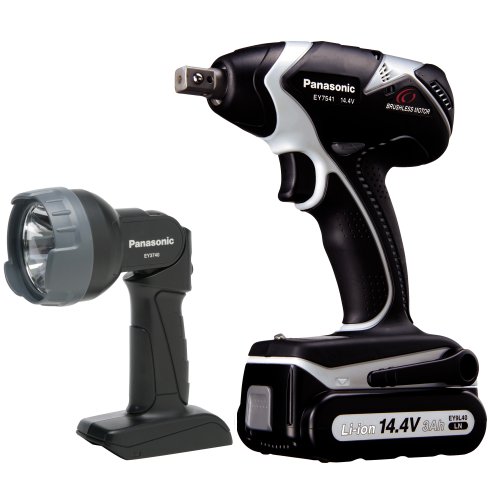 Panasonic EY7541LN2L 144 Volt Li-ion Impact Wrench Kit with Light